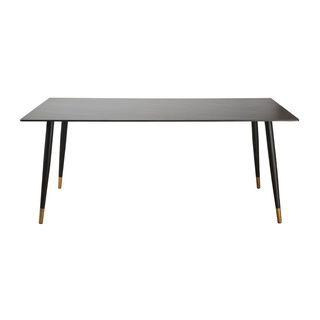 โต๊ะทานอาหาร CALINA รุ่น DT8230-B ขนาด 180 x 90 ซม. สีดำ