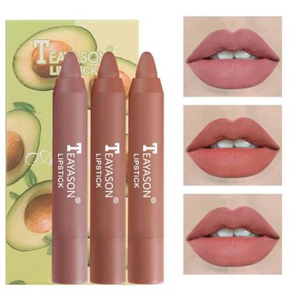 Teayasonlipstickลิปสติกเซตมี3แท่ง