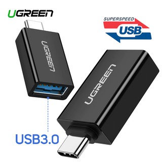 Ugreen อะแดปเตอร์ OTG แปลงจาก Type C ไป USB 3.0 สําหรับสายเคเบิล Macbook