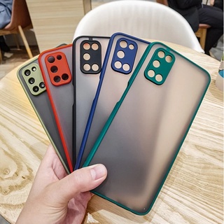 เคสโทรศัพท์มือถือ แบบใส ผิวด้าน กันกระแทก ป้องกันเลนส์กล้อง สําหรับ Realme 9 9i Pro Plus C35 8i