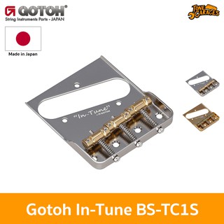 Gotoh BS-TC1S In-Tune Brass Saddle Telecaster Bridge หย่องกีต้าร์เทเล ของแท้ Made in Japan