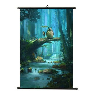 โปสเตอร์ฟิกเกอร์ Anime Totoro Faceless Man 20x30 ซม .ซม.