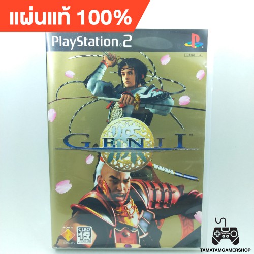 Genji ps2 แผ่นเกมแท้ps2 แผ่นหายาก สภาพสะสม