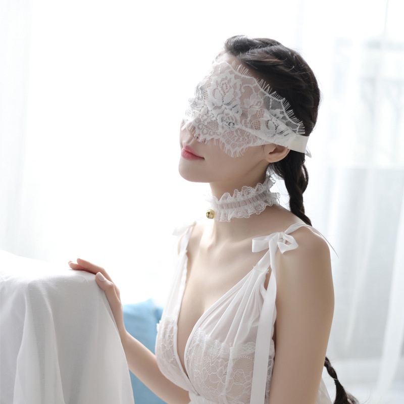 Sex Girl ผ้าปิดตา ผ้าปิดตางานพรอม ที่ปิดตาลูกไม้ ผ้าปิดตาลูกไม้เซ็กซี่（H3052）