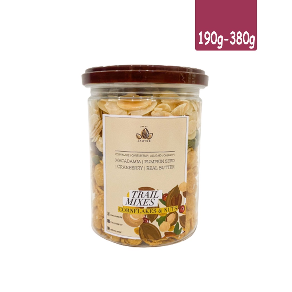 Jawiss Cornflakes & Nuts แบบกระปุก