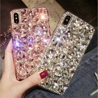 เคสโทรศัพท์ประดับเพชรสําหรับ Vivo Y20s Y12s Y20 Y50 Y30 Y19 Y17 Y15 Y12 Y11 Y95 Y93 Y91 Y91i Y91c Y81 Y71 Y69 Y65 Y55