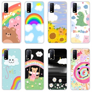 เคส vivo y12i/y11 y12s/y20s/y20/y21i y11 2019 y12 ซิลิโคนใส เคสนิ่ม