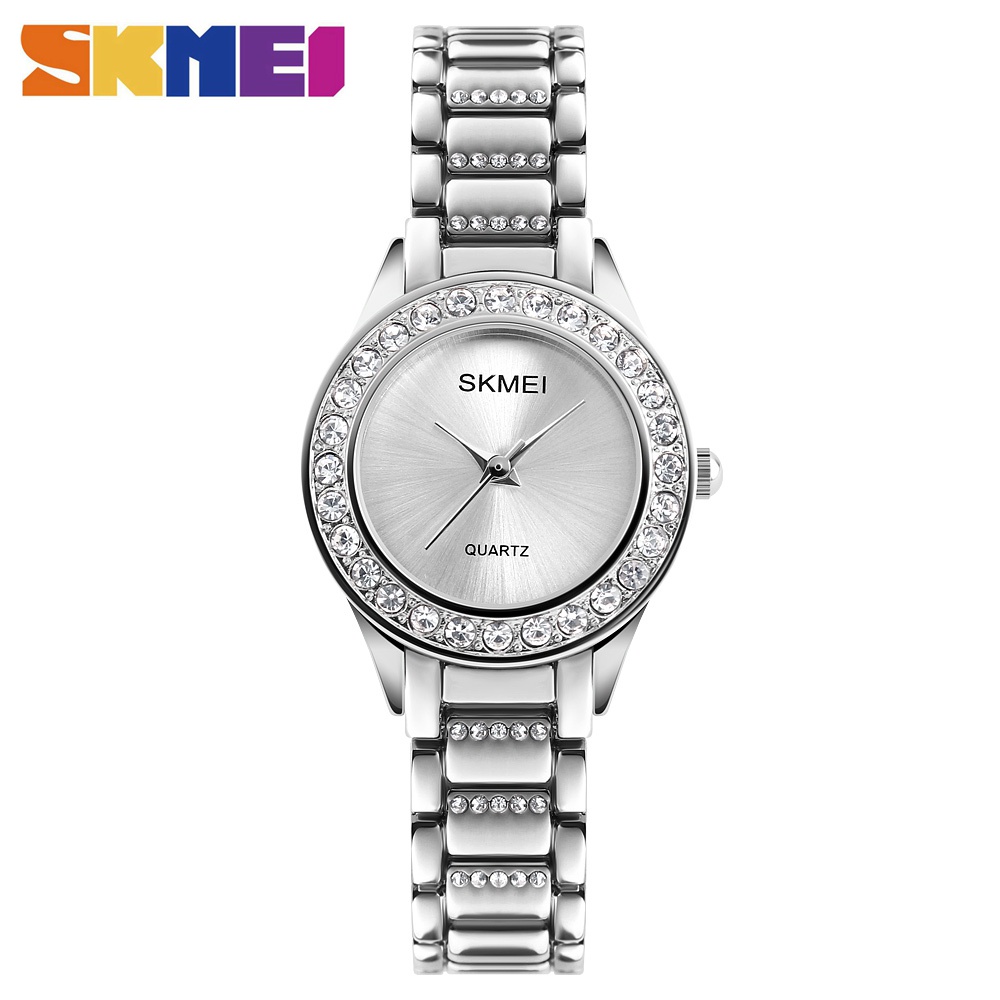 SKMEI นาฬิกาข้อมือ Fashion Watch ระบบ Analog สายแสตนเลส รุ่น watch