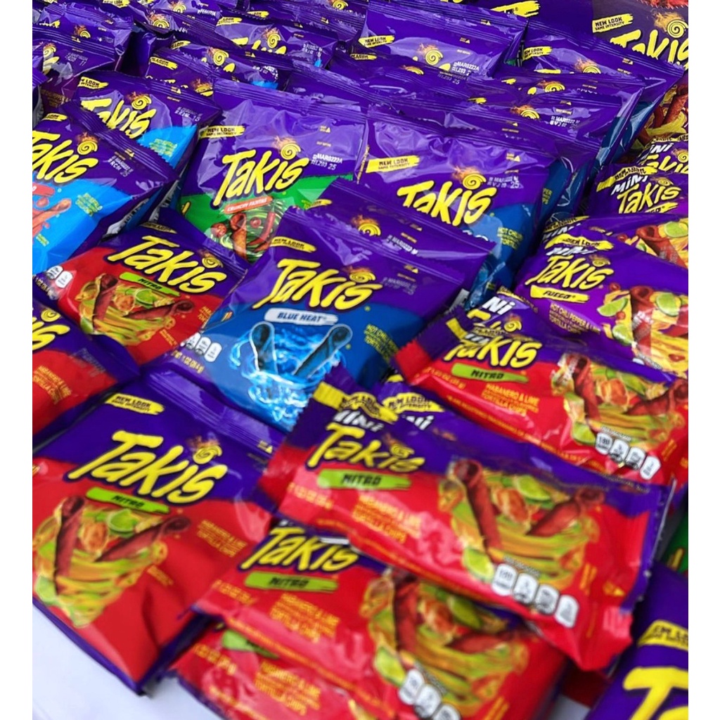 Takis - Feugo, Nitro, Wild, Crunchy Fajitas สินค้าขายดี ของพร้อมส่งค่ะ ขนม usa