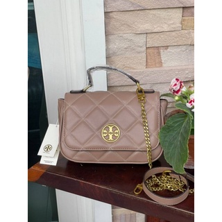 📮@1,460.-📍(ลดพิเศษ 7 %) 💯 🛒🛒Big Discount 2022🛒🛒Tory burch crossbody and mini top handle Bag