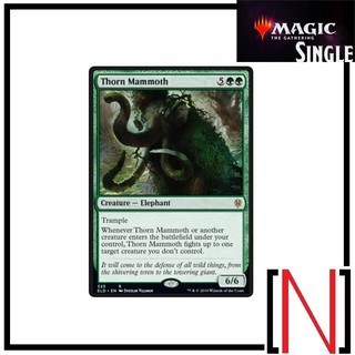 [MTG][Single][ELD] Thorn Mammoth ระดับ Rare [ภาษาอังกฤษ]