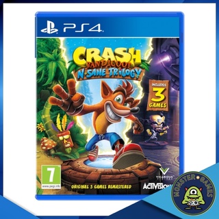 Crash Bandicoot N-Sane Trilogy Ps4 แผ่นแท้มือ1 !!!!! (Crash 3 in 1 Ps.4)(Ps4 games)(แผ่นเกมส์Ps4)(Crash Bandicoot Ps4)