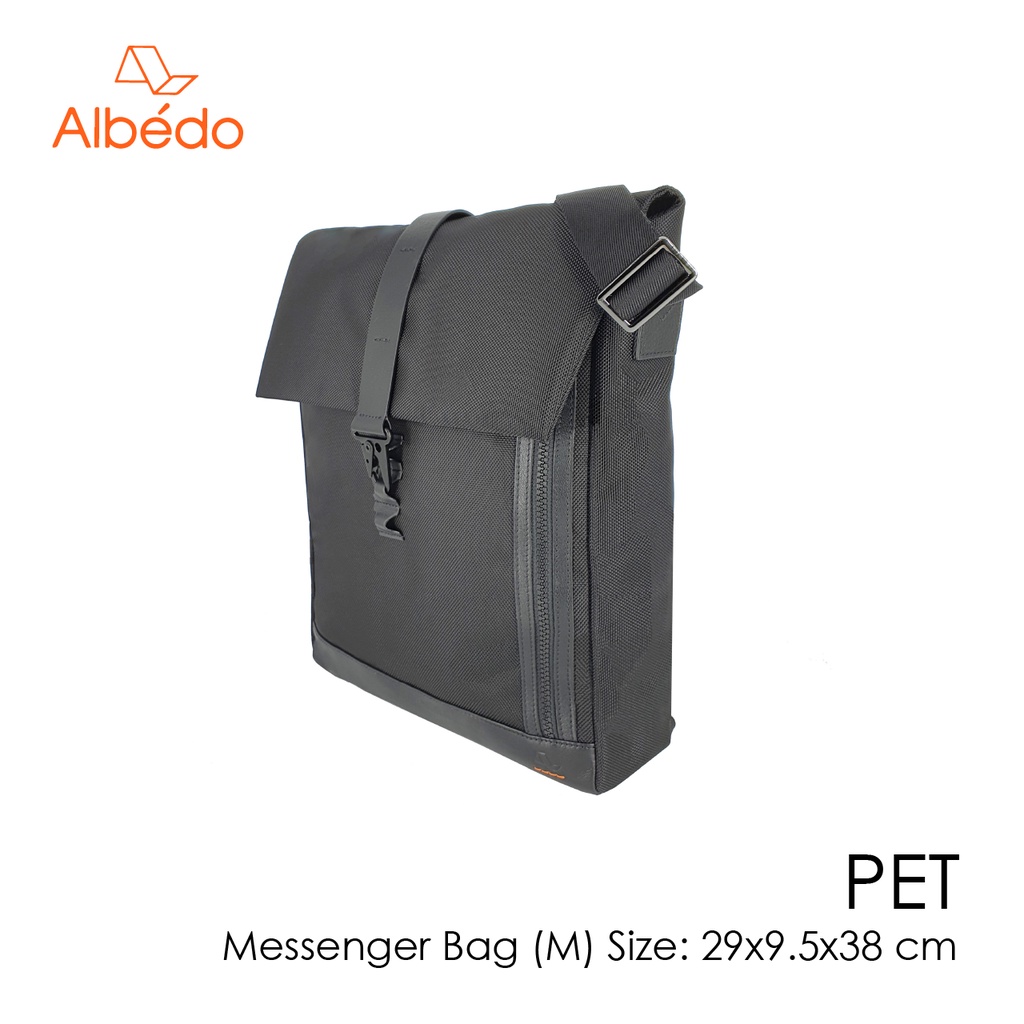 [Albedo] PET MESSENGER BAG (M) กระเป๋าเอกสาร สะพายข้าง รุ่น PET - PE00699