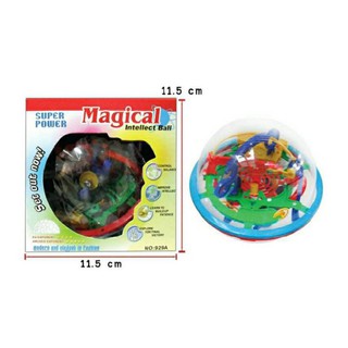 Magical Intellect Ballลูกบอลฝึกสมาธิ
ขนาด  11.5 cm x 11.5 cm