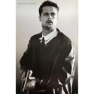 Seven - Brad Pitt (l)(g), โปสเตอร์หนัง