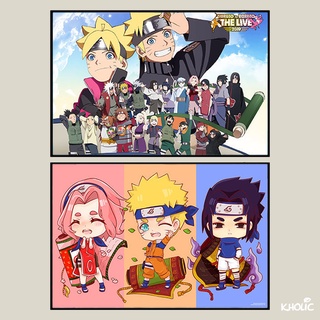 Naruto จิ๊กซอว์ไม้ รูปอนิเมะ 300 520 1000 ชิ้น