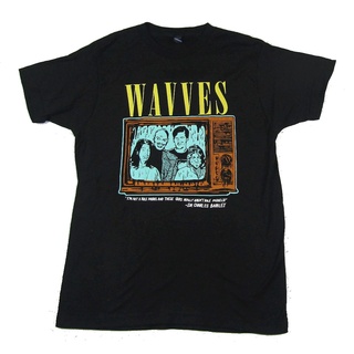 T-shirt  ขายดี เสื้อยืดลําลอง แขนสั้น พิมพ์ลาย Wavves Barkley Role สีดํา DDcnla15LNjbao65S-5XL