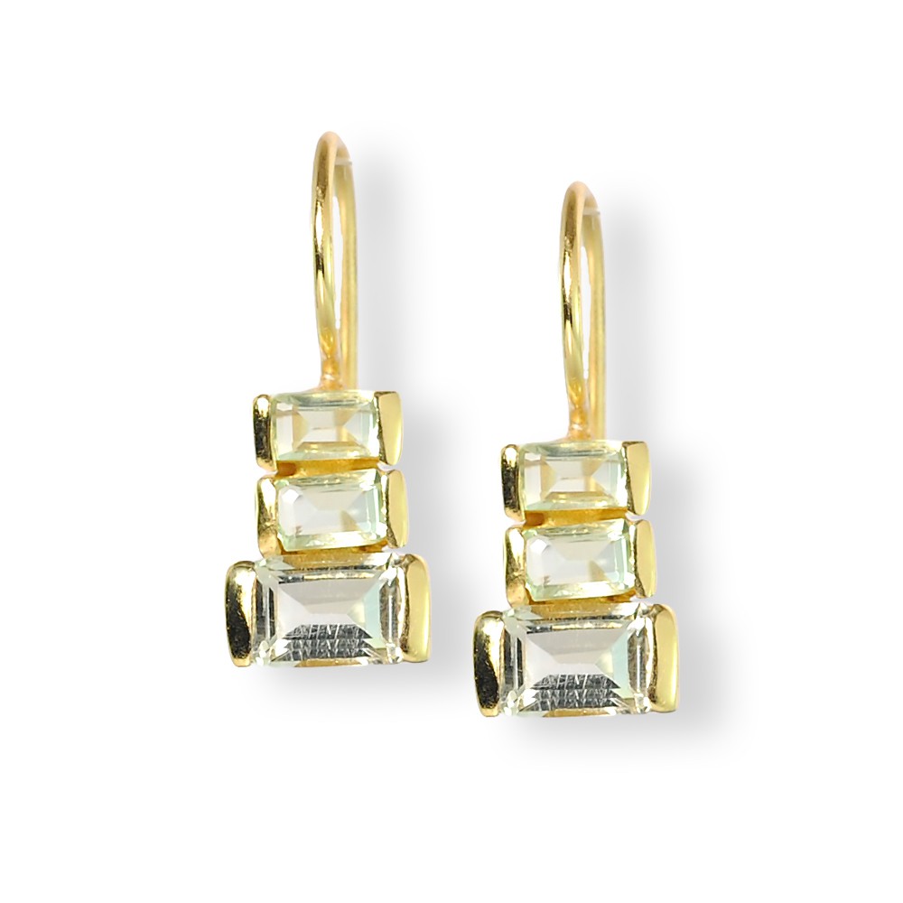 Karisma Sterling Silver Amethyst Earrings