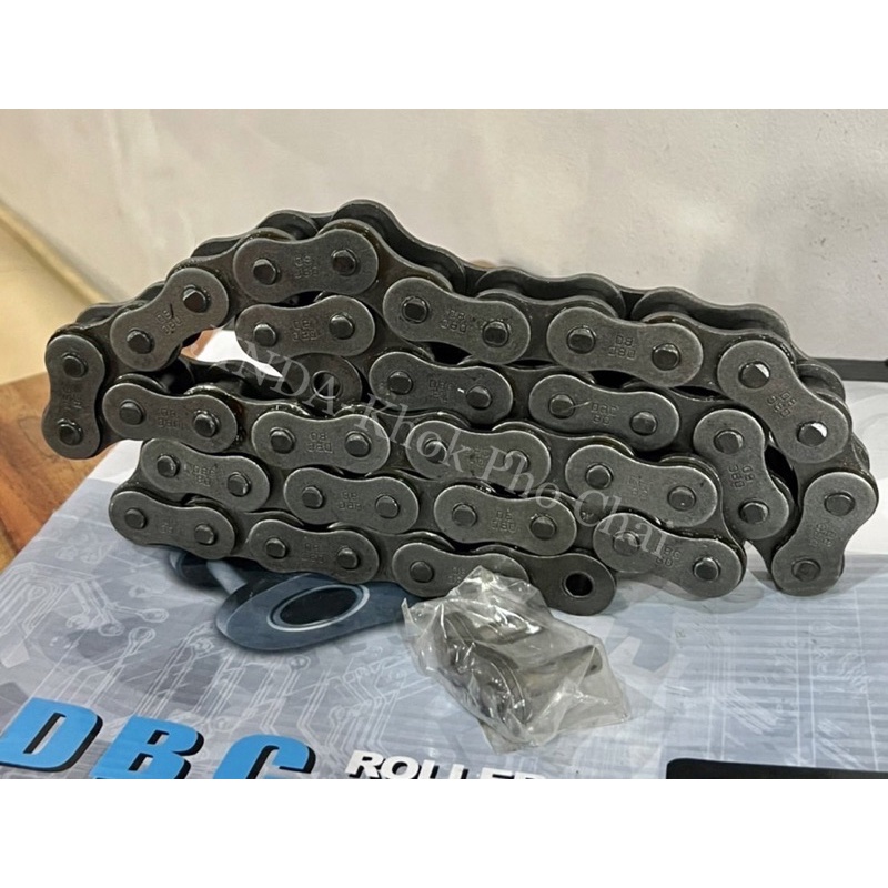 โซ่ เบอร์ 80 (46 ข้อ) พร้อมข้อต่อโซ่ เต็มข้อ โซ่โรตารี่ โซ่ใช้งานทั่วไป - รูปที่ 5