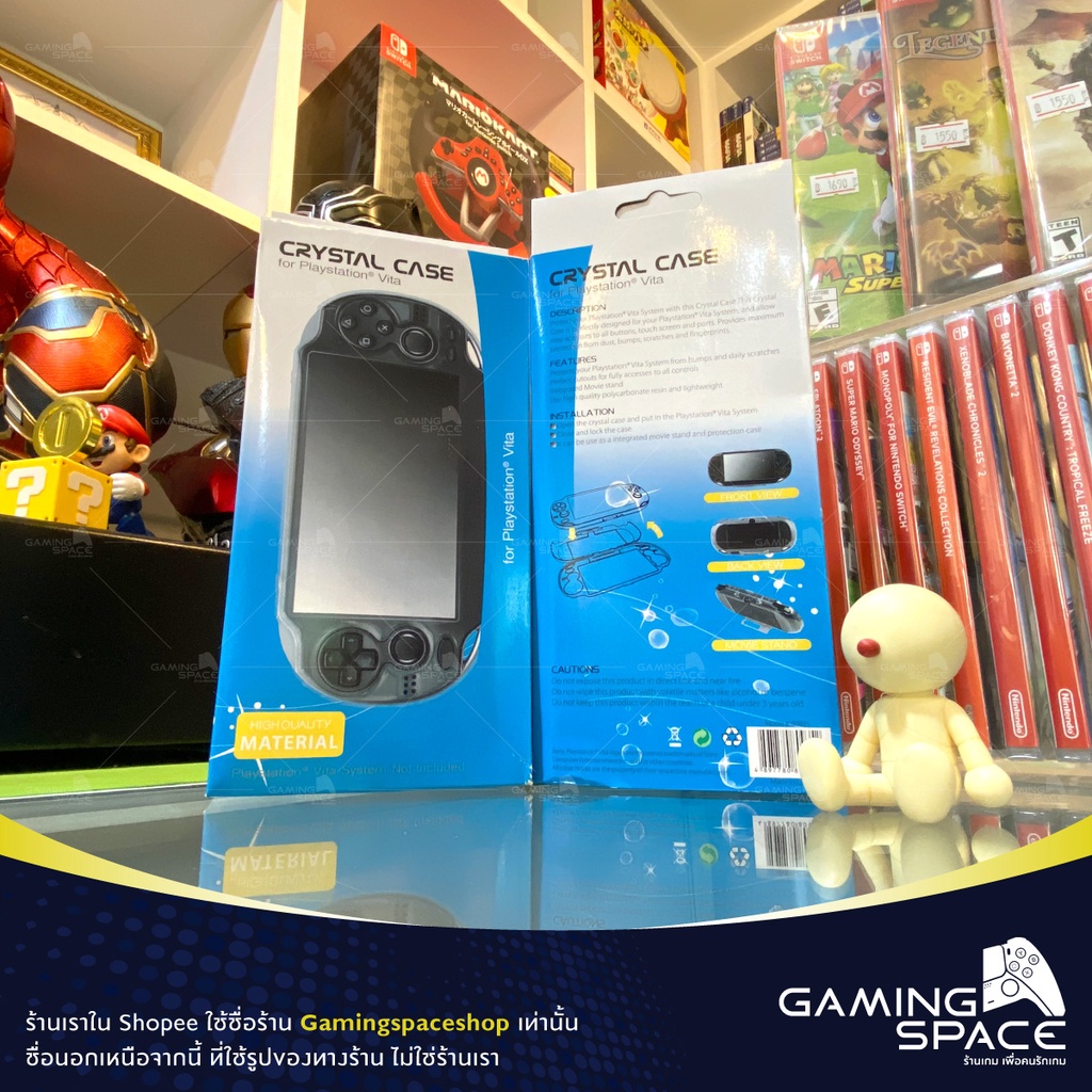 ร้านไทยพร้อมส่ง💨 PSVITA : เคส พลาสติกใส แบบแข็ง เครื่อง psvita 1000 case ps vita psv