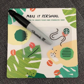 บัตร Starbucks ลาย Make It Personal (Set)