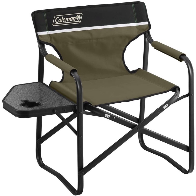 🔥🔥พร้อมส่ง🔥🔥 เก้าอี้พับ Coleman Side Table deck Chair (Olive) 🇯🇵