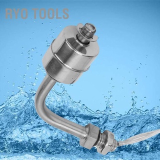 Ryo Tools Stainless Steel Liquid Water Level Sensor Float Switch for Pool Can 75mm