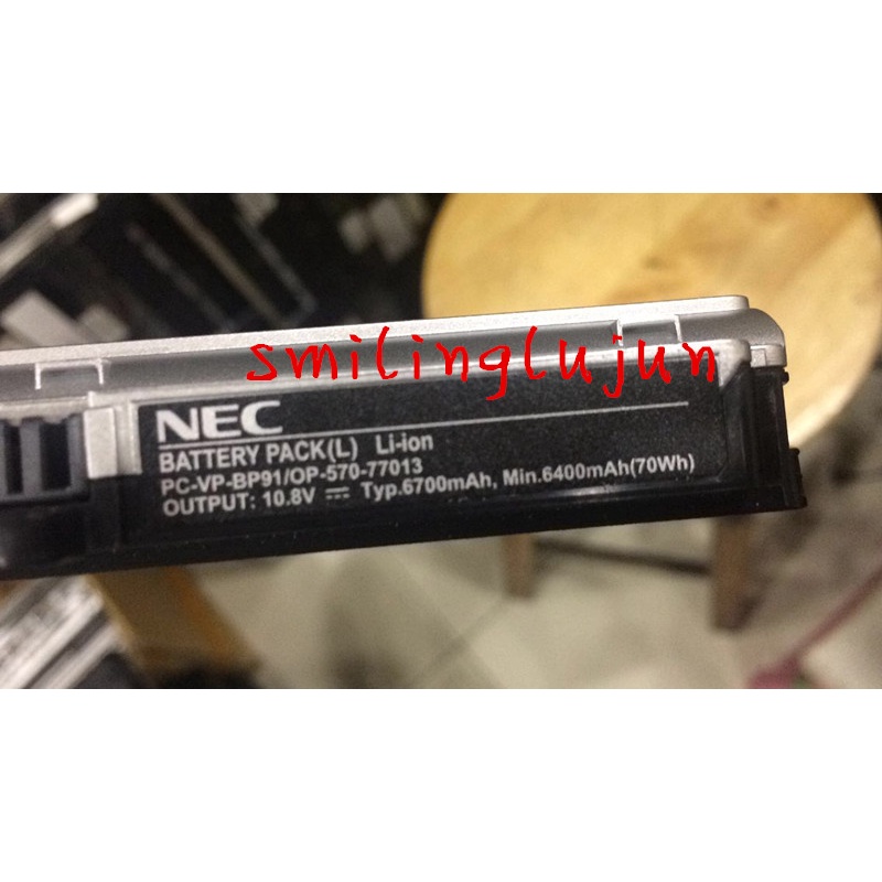 Nec Pc Vp Bp91 Op 570 เด มแบตเตอร ความจ ส ง 10 8v 6700a 70wh Shopee Thailand