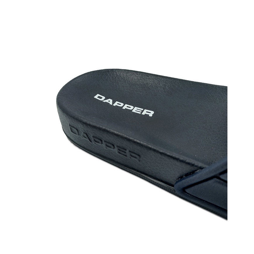 DAPPER รองเท้าแตะแบบสวม Monochrome Pool Slide Sandals สีกรมท่า ...