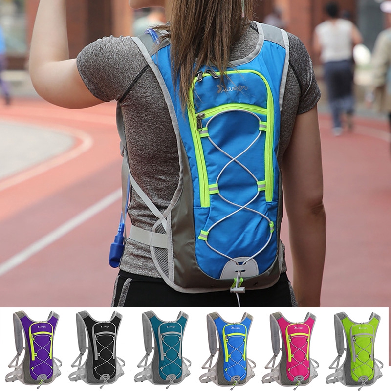 Sports Backpack Hydration Pack  2L Water Bladder Bag Hiking Running Cycling Vest