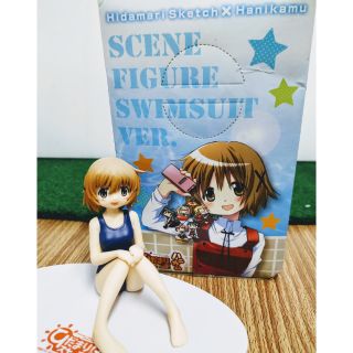 โมเดล Hidamari Sketch X Hanikamu ( Scenene Figure Swimsuit Ver.) สูง11cm. ราคา 399บาท