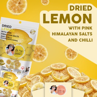 [📣ต้องลอง!!!] 🍋เลมอนอบแห้งคลุกเกลือหิมาลายัน Dr.Pan ขนาด 100g. 🍋