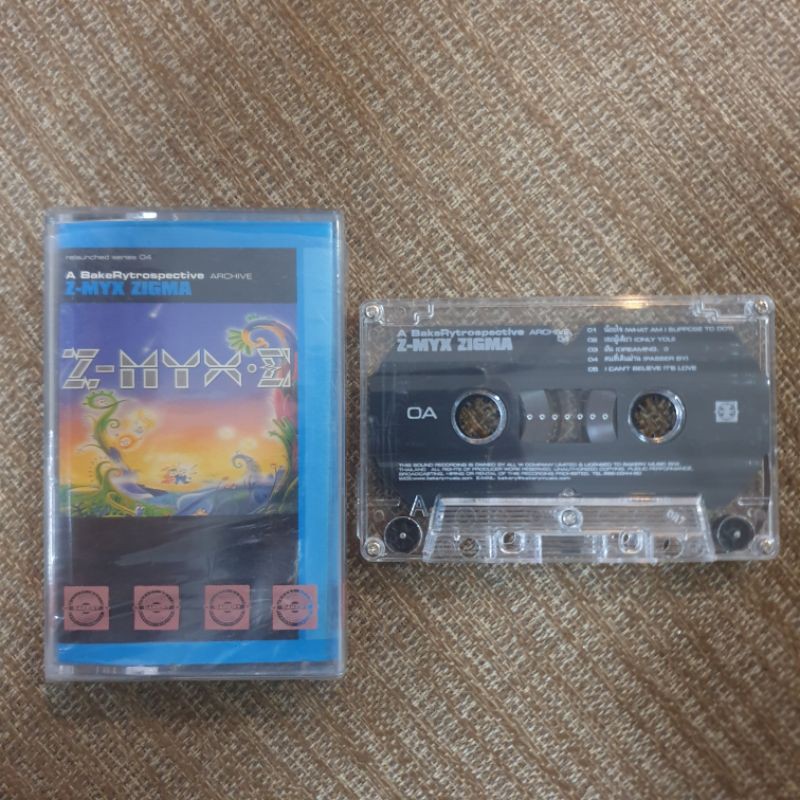 *มือสอง*งานสะสม* เทป Z-MYX : ZIGMA (relaunch series 04 - A BakeRytrospective ARCHIVE)