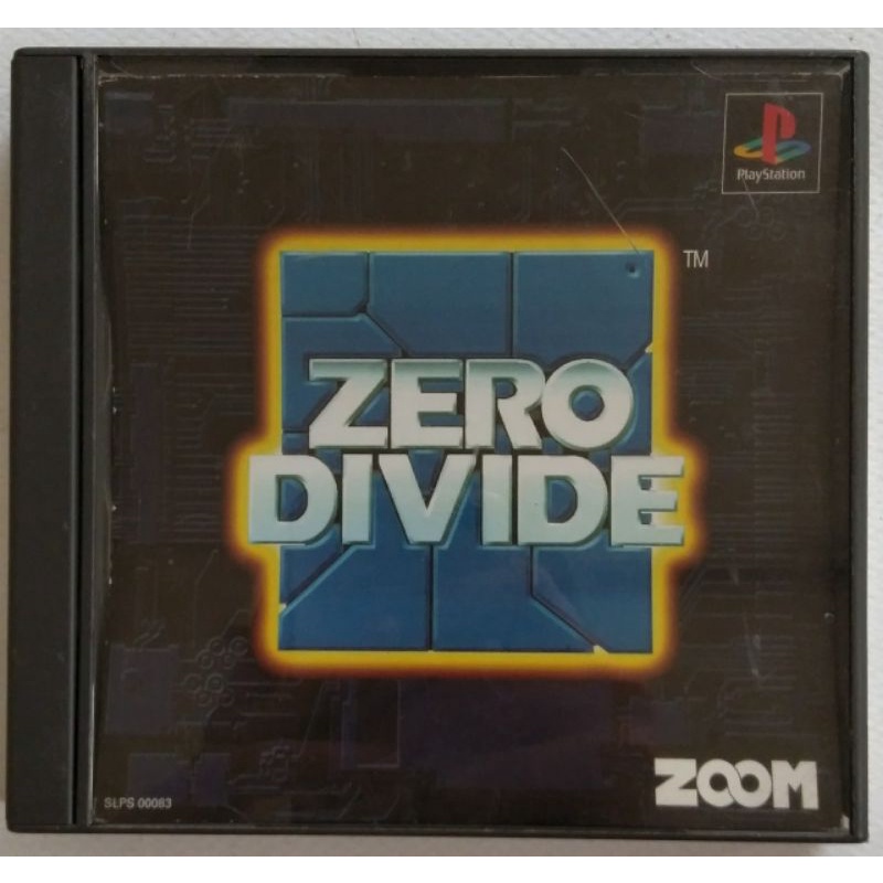 แผ่นเกมส์ ZERO DIVIDE [SLPS 00083] PS1 Sony playstation 1 game