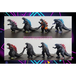 Model Godzilla ก็อตซิลล่า 8ตัว ชุด1 สูง9cm. #ปอ ปริน