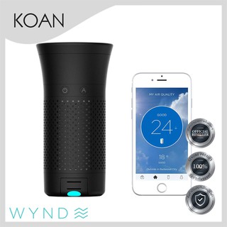 เครื่องฟอกอากาศอัจฉริยะแบบพกพา Wynd Plus - Smart Personal Air Purifier (สินค้าใหม่ แพคเกจชำรุด)