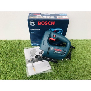 Bosch เลื่อยฉลุไฟฟ้า GST 650 450W สปีดเดียว ปรับรอบได้ (ไม่มีระบบปรับเตะ) #06015A8000