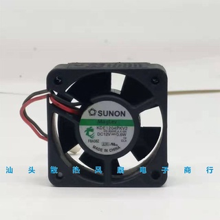 พัดลมแม่เหล็ก เสียงเงียบพิเศษ quasi SUNON KDE1204PKV2 4020 4 ซม. 12V 0.6W