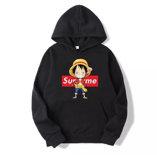 เสื้อแขนยาวมีฮู้ดพิมพ์ลายOne piece