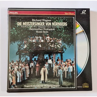 แผ่น เลเซอร์ดิสก์ Richard wagner Die Meistersinger von Nurnberg laserdisc Box Set(มือ 2) เพลงละคร Opera