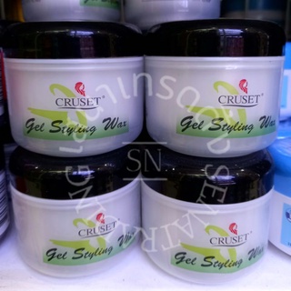 ครูเซ็ท เจล สไตล์ลิ่ง แว๊กซ์ Cruset gel styling wax แว๊กซ์จัดแต่งผม 60g.