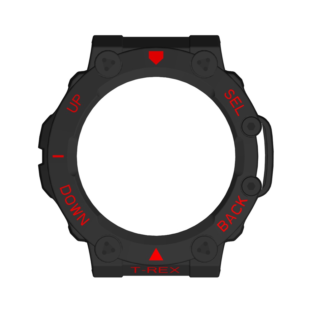 สําหรับ Huami Amazfit T-rex2 / T-REX A1918 / Trex Pro เคสป้องกันสมาร์ทวอทช์ กรอบป้องกัน เคสพลาสติกแข็ง ฝาครอบป้องกัน กันชน - รูปที่ 3