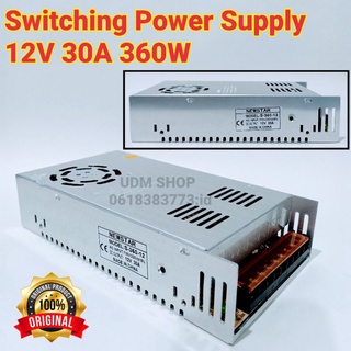 สวิทชิ่ง NEWSTAR 12V 30A 360W หม้อแปลงไฟฟ้า Switching Power Supply สวิทชิ่ง เพาวเวอรซัพพลาย