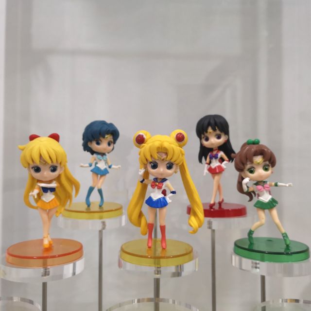 เซเลอร ม น Q Posket Petit Sailor Moon เซต 5 ต ว งานจ น Shopee Thailand
