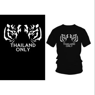 งานซับลิเมชั่น #เสื้อยืดลายไทย #thailand only