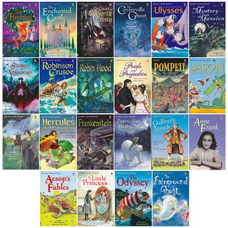 ลดราคากล่องงตำหนิ The Usborne Reading Collection (40 books) for confident readers