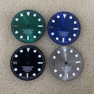 ปฏิทินนาฬิกาข้อมือ OClock 28.5 มม. สีเขียวเรืองแสง สําหรับ NH35 NH36