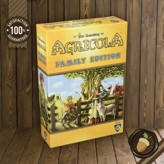 Agricola: Family Edition บอร์ดเกม คู่มือภาษาอังกฤษ (Boardgame บอร์ดเกม การ์ดเกม เกม)