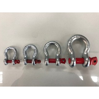 สะเก็นโอเมก้า ไม่มีปริ้น 1/4" 5/16" 3/8" 1/2" (0.5 - 2.0 ตัน) ไม่มีปริ้น G-209 / Omega Shackle