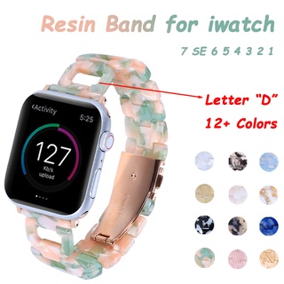 สายนาฬิกาข้อมือเรซิ่น สําหรับ Apple Watch 49 มม. 41 มม. 45 มม. iwatch ultra 8 7 6 5 4 3 38 มม. 40 มม. 42 มม. 44 มม.